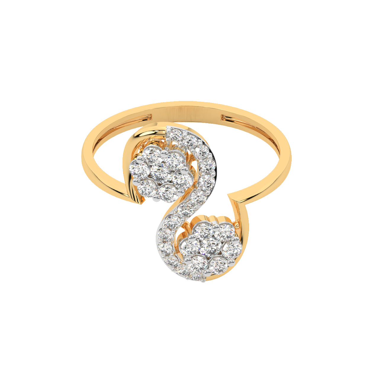 Sally Round Diamond Engagement Ring